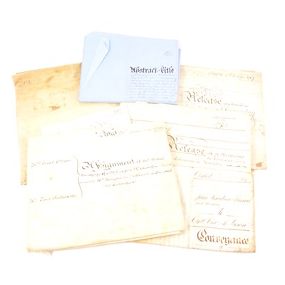 Lot 62 - Collection of indentures