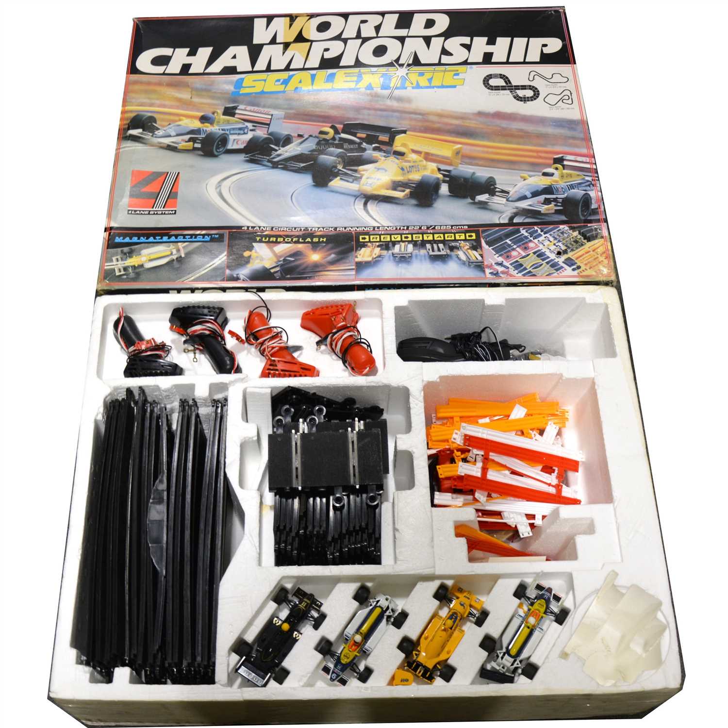 Lot 198 - Scalextric slot car racing World Championship set