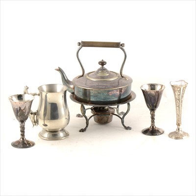 Lot 228 - A collection of electroplated wares.