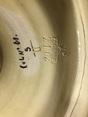 Lot 72 - Burmantofts pottery jardinière stand