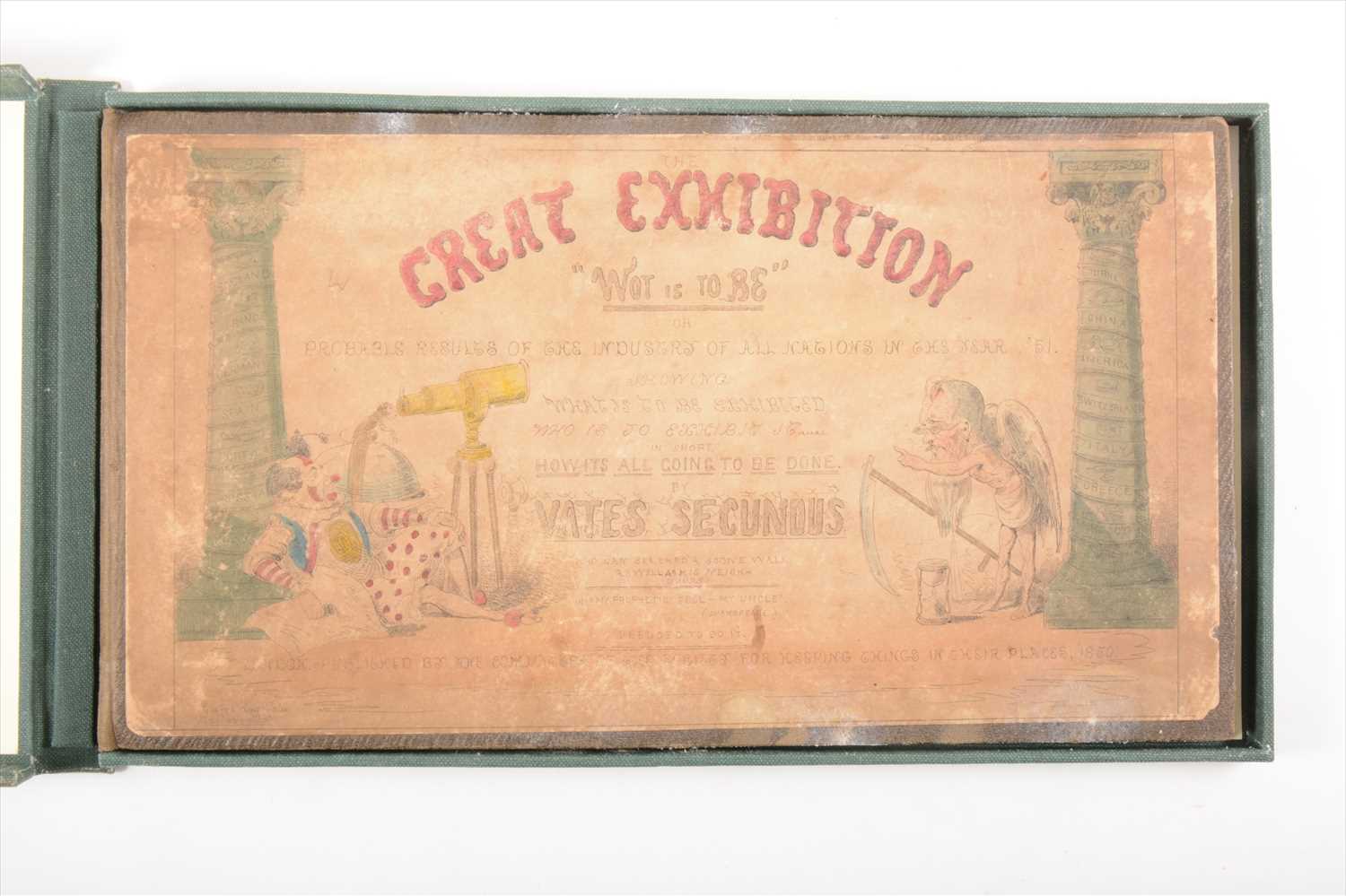 Lot 551 - Sala, George Augustus, The Great Exhibition 'Wot Is To Be', 1850