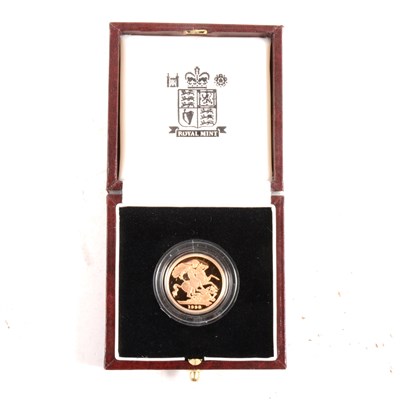 Lot 211 - Royal Mint 1998 UK gold proof Sovereign