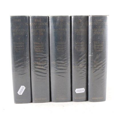 Lot 82 - H. F. Wetherby (Ed), The Handbook of British Birds, in five vols, 1938-1941, cloth.