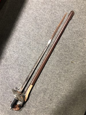 Lot 233 - Elizabeth II dress sword, by Wilkinson, 81cm blade