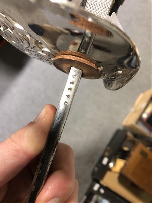 Lot 233 - Elizabeth II dress sword, by Wilkinson, 81cm blade