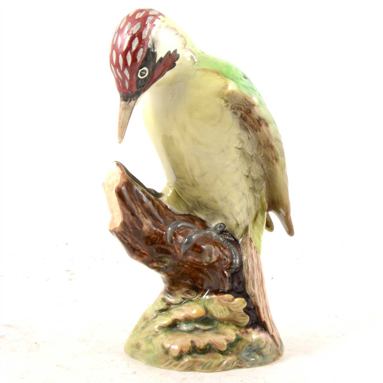 Lot 123 - Beswick model of a Green Woodpecker, height 23cm.