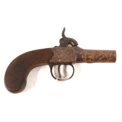 Lot 132 - 19th Century Percussion pocket pistol, by...