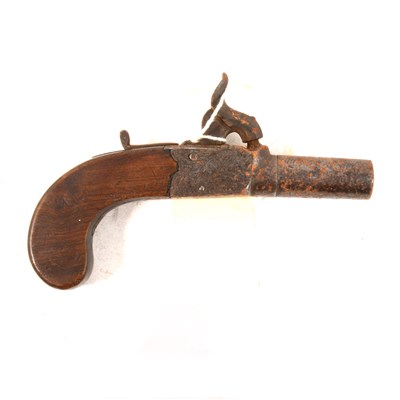 Lot 133 - 19th Century Percussion pistol, by Sanders,...