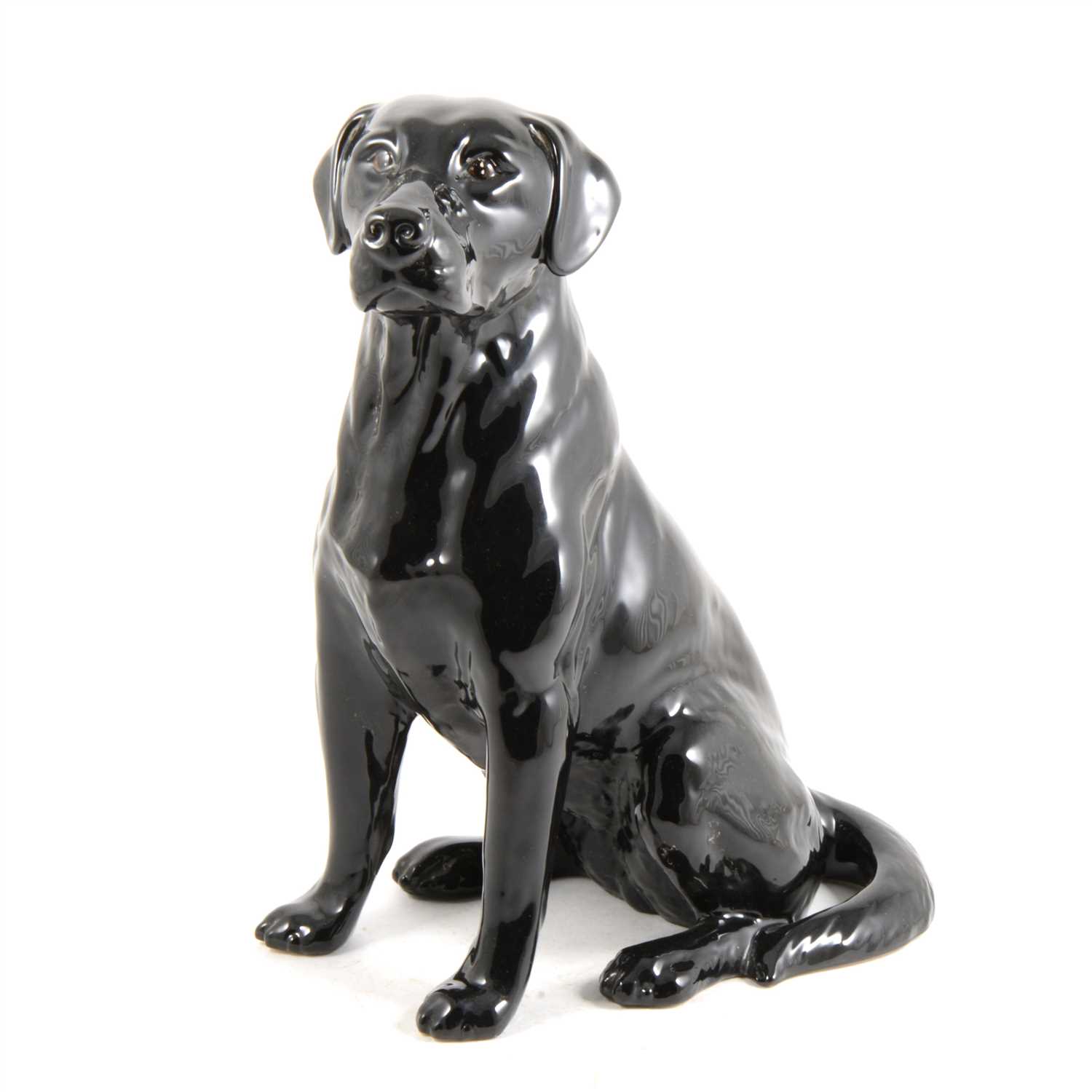 Lot 10 - A Beswick Fireside model, Black Labrador, ...