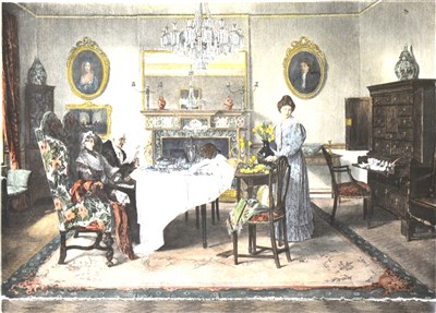 Lot 530 - After Walter Dendy Sadler, two interior scenes, and other prints