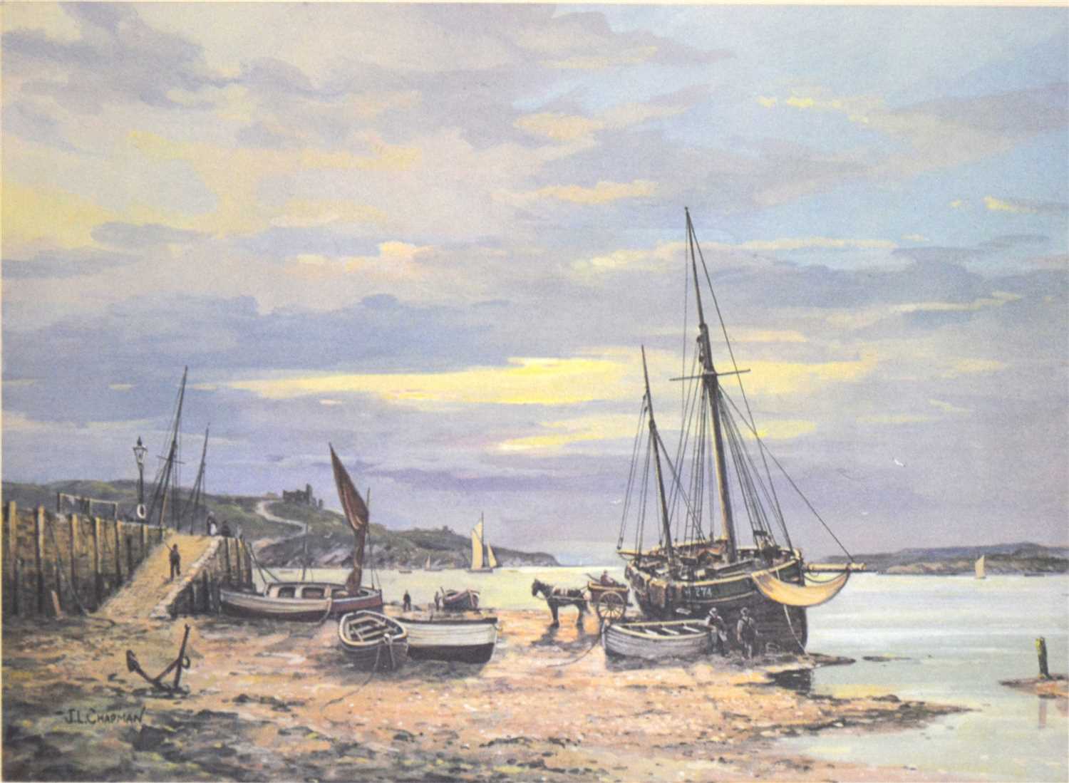 Lot 479 - After John Lewis Chapman, coast scenes