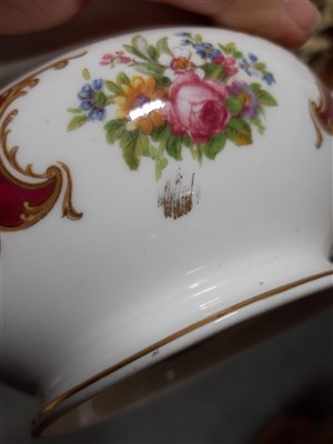 Lot 81 - An extensive Shelley 'Duchess' fine bone china dinner, tea and coffee service.