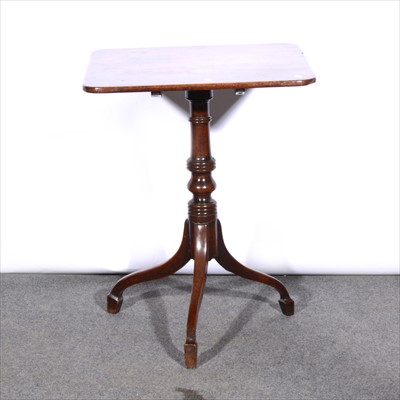 Lot 547 - A Victorian mahogany occasional table, square...