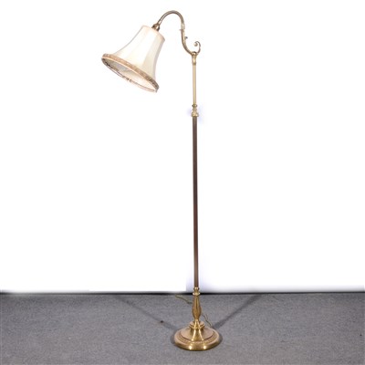 Lot 635 - A modern brass standard anglepoise