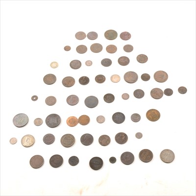 Lot 349 - Imperial copper coins: a small collection,...