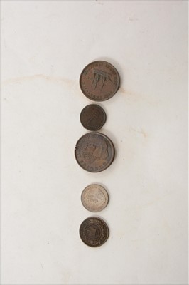 Lot 349 - Imperial copper coins: a small collection,...