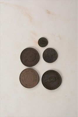 Lot 349 - Imperial copper coins: a small collection,...
