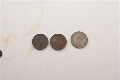 Lot 349 - Imperial copper coins: a small collection,...
