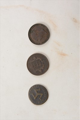 Lot 349 - Imperial copper coins: a small collection,...