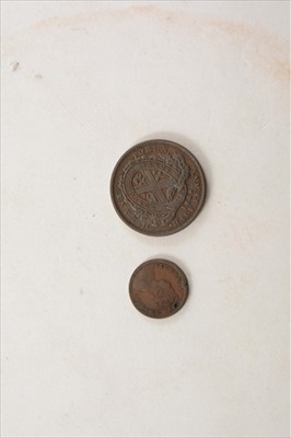 Lot 349 - Imperial copper coins: a small collection,...
