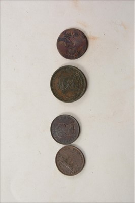 Lot 349 - Imperial copper coins: a small collection,...