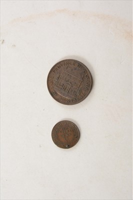 Lot 349 - Imperial copper coins: a small collection,...