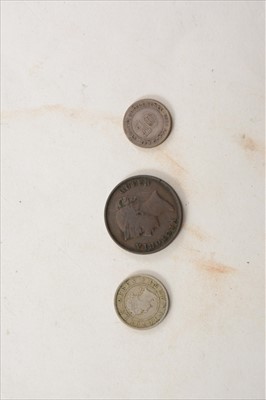 Lot 349 - Imperial copper coins: a small collection,...