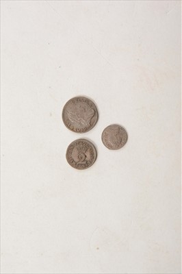 Lot 330 - George III Lima silver Half Crown, 1745; Lima...