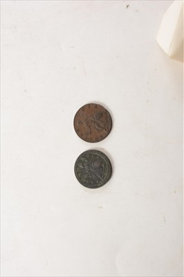 Lot 330 - George III Lima silver Half Crown, 1745; Lima...