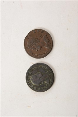 Lot 330 - George III Lima silver Half Crown, 1745; Lima...