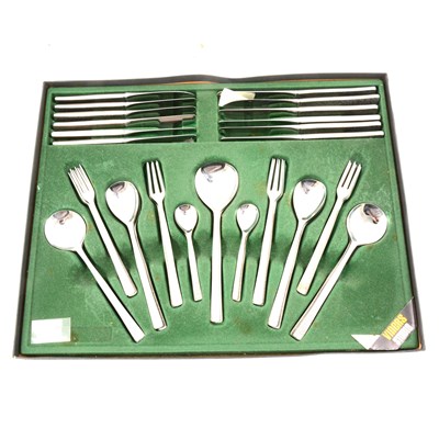 Lot 322 - Four boxed sets of Viners Studio stainless cutlery.
