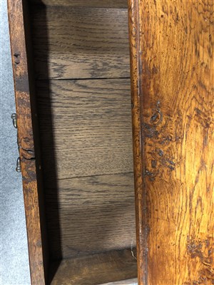 Lot 690 - A Golden oak coffee table