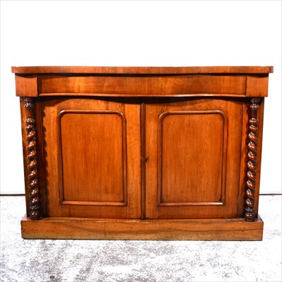 Lot 458 - Victorian walnut chiffonier