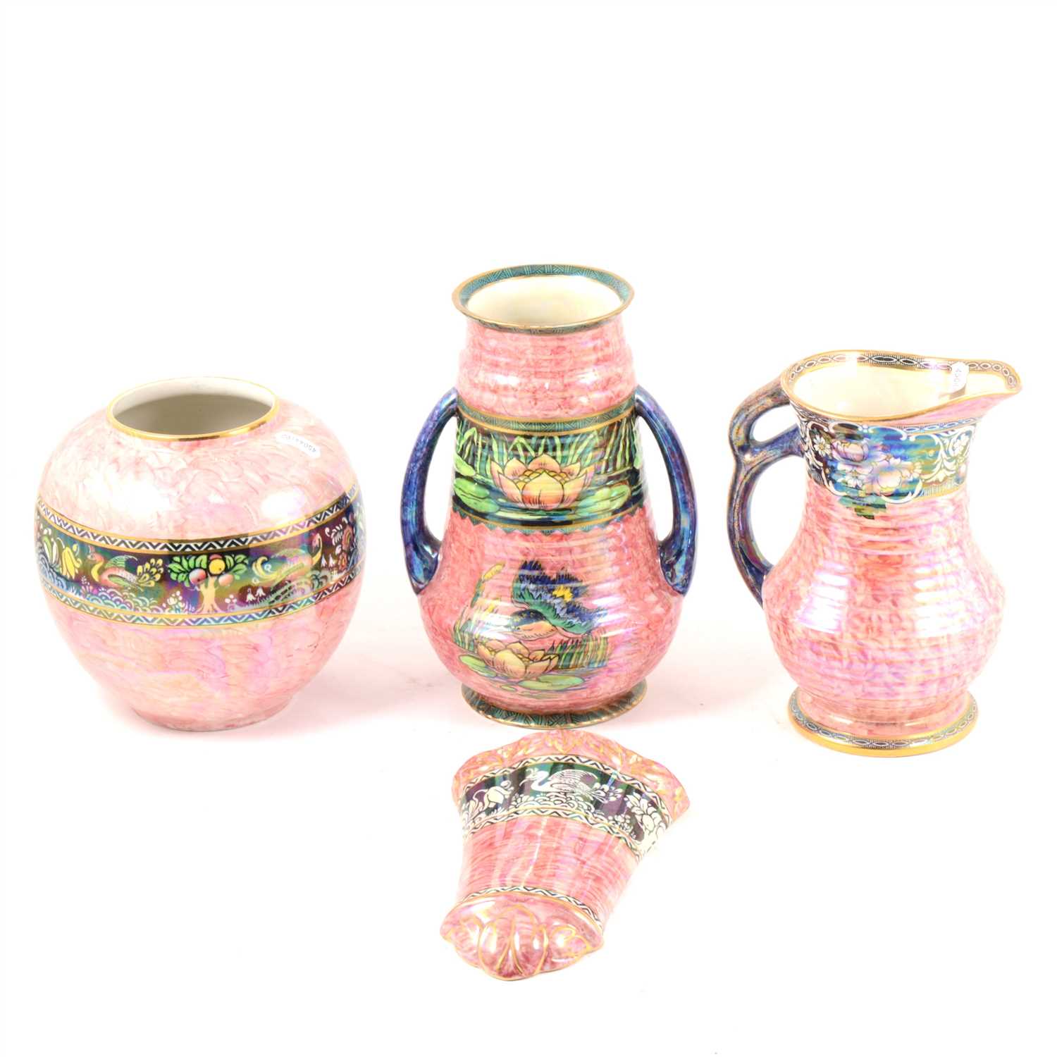 Lot 210 - A Collection of Newhall Boumier ware, ...