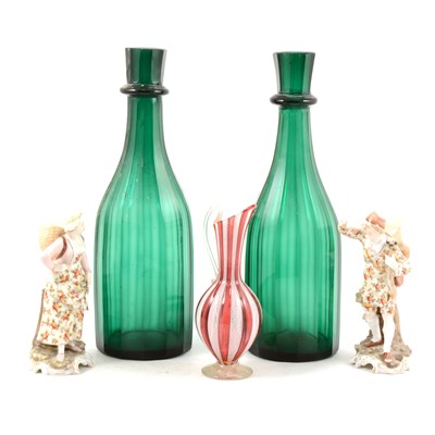 Lot 37 - Decorative ceramics and glass, ...