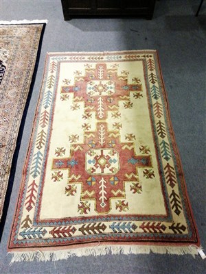 Lot 447 - Turkish rug, Caucasian pattern