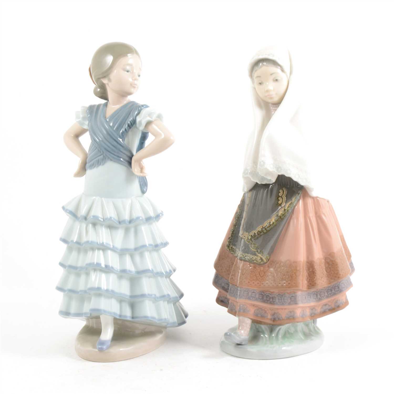 Lot 1 - Two Lladro figures, ...