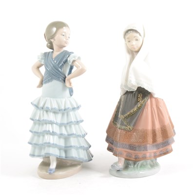 Lot 1 - Two Lladro figures, ...