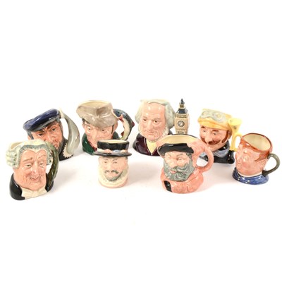 Lot 118 - A Collection of Royal Doulton character jugs