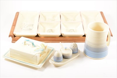 Lot 156 - A collection of Susie Cooper tableware, 1930s.