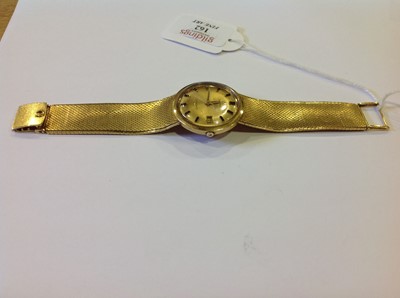 Lot 162 - Omega –  a gentleman's 18 carat yellow gold  Automatic Constellation Chronometer wrist watch.