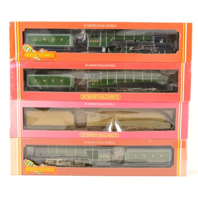 Lot 55 - Four Hornby OO gauge model railway locomotives, including 'Golden Eagle'