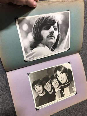 Lot 639 - The Beatles interest; a collection of memorabilia including, The Beatles Book Monthly part run from no.1 to no.77