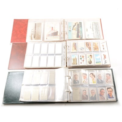 Lot 66 - A collection of cigarette cards, ...