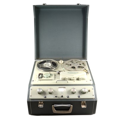 Lot 629 - A Ferrograph series 6, mono reel-to-reel recorder, with a selection of tapes