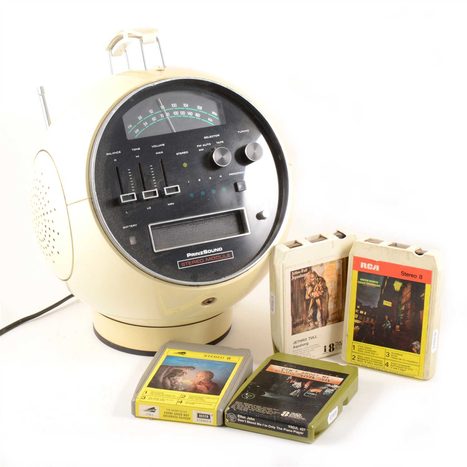 Lot 630 - A retro PrinzSound stereo module 8 track
