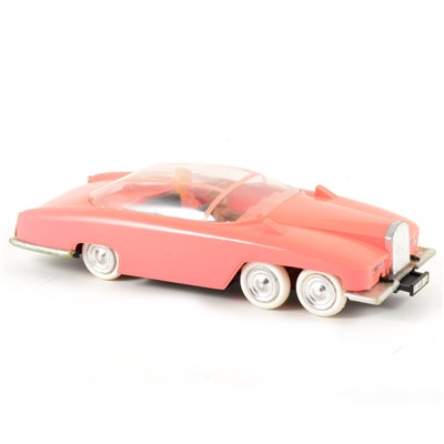 Lot 198 - FAB1 from 'Thunderbirds Lady Penelope' plastic model by JR 21 Toys, unboxed.
