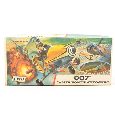 Lot 195 - Airfix plastic model kit; James Bond 007 Autogyro