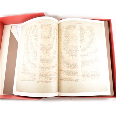 Lot 199 - The Domesday Book, County Edition, Bedfordshire, ...