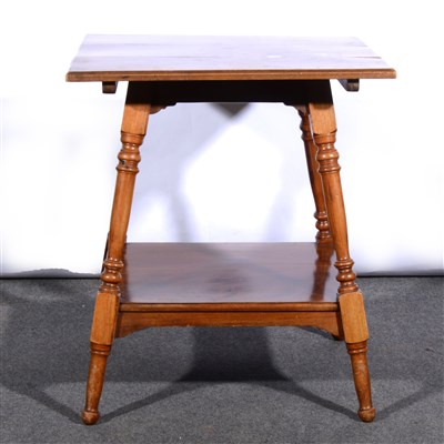 Lot 384 - An Edwardian mahogany occasional table, ...